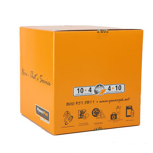 Caja de <span class=keywords><strong>correo</strong></span> corrugada para embalaje, embalaje de cartón naranja - Product Image 2
