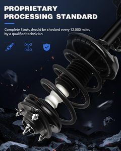 Bộ mới của 2 thanh chống treo cuộn dây phía trước cho 2010 2008 cho <span class=keywords><strong>Honda</strong></span> Odyssey shockabsorber lắp ráp lò xo hoàn chỉnh - Product Image 3