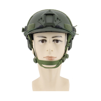 Casque de Protection Tactique Rapide Réglable en ABS, Équipement de Défense Personnelle Casco Tactico