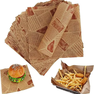 Custom Printed Food Grade Sandwich Paper Tray Resistant to Bread Oil Hamburger Fried <b>Chicken</b> Coated Resin for Milk Personalized - Product Image 5