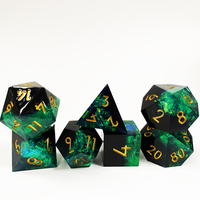Simulator D & D Liar Di Luar Witchlight Tomb Of Annihilation Sampel Tajam Polihedral Inti Cair Dnd Dice Novelty