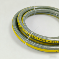 Tuyau de gaz GPL en PVC GEMIER multi-usage, renforcé, haute pression, flexible, durable, non toxique, certifié ISO9001, 1/4''-1 pouce pour