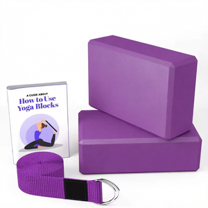Brique de yoga EVA antidérapante, écologique, haute densité, personnalisable, vente en gros d'usine, pour Pilates, danse et fitness - Product Image 1