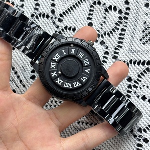 Reloj de Cuarzo Cuadrado de Lujo para Hombre, Marca Británica, de Acero Inoxidable, con Números Romanos y Calendario - Product Image 2