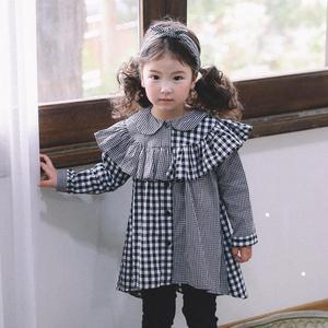 Chemises à carreaux bicolores pour enfants, style décontracté, vêtements d'extérieur, directement du fabricant de vêtements - Product Image 1
