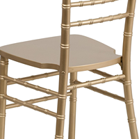 Chaises Chiavari en fer et acier en gros pour appartements, banquets, fêtes, mariages, hôtels, salons, parcs extérieurs, restaurants, bars