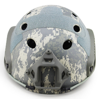 Casque rapide de protection tactique tout-terrain noir pour hommes et femmes avec logo personnalisé avec boucle de ceinture de réglage