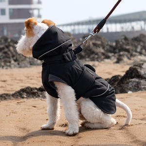 강아지 옷 럭셔리 반려동물 재킷 패션 스포츠 강아지 코트 방수 반사 재킷 겨울 로고 맞춤 제작 - Product Image 5