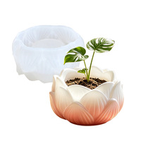 Moule en silicone YS Creative pour brûleur d'encens et vase grenade, pot de fleurs DIY, ornement fait main, style moderne et minimaliste
