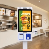 Kiosco Personalizado ZHONGJI con Pantalla Táctil de 21.5/27/32 Pulgadas, Plano, Capacitivo, de Autoservicio, con Pago Facial, Cajas Registradoras, Sistema POS