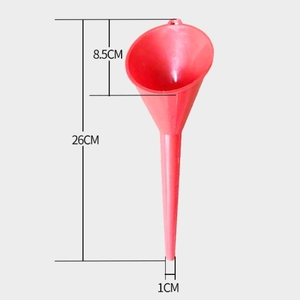 Atacado Fábrica Produção Pequena Boca Longa Food Grade Plástico Óleo Funil Para Cozinha De Casa - Product Image 6