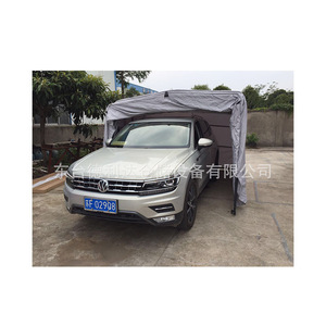Delida Semi Automatic Mobile Retractable Carport For Volkswagen Zinc Plating Cloth Tarpaulin Outdoor Parking Protection - Product Image 1