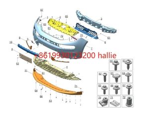 กันชนรถยนต์ยานพาหนะไฟฟ้าสำหรับ zeekr 001 <span class=keywords><strong>007</strong></span> 009อื่นๆ - Product Image 1