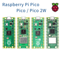 Placa Original Raspberry Pi Pico / Pico H / Pico W RP2040/RP2350 con WiFi y Conectores, Compatible con MicroPython/C++