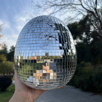 Œufs de Pâques en mousse disco en verre décoratifs à suspendre, cadeaux de Noël et de la Saint-Valentin, mignons et bon marché, en gros