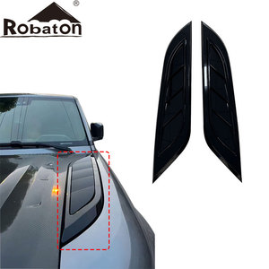 Ventilación del capó del coche Piezas de automóviles Tuning Bonnet Vents Abs Ventilación lateral de la puerta del coche para <span class=keywords><strong>Land</strong></span> <span class=keywords><strong>Rover</strong></span> 2020 + <span class=keywords><strong>Defender</strong></span> 90/110/130 Panel embellecedor exterior - Product Image 1