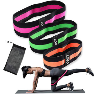 Set Professionale di Bande Elastiche per Glutei e <span class=keywords><strong>Gambe</strong></span>, 3 Fasce di Resistenza Camouflage per Fitness - Product Image 3