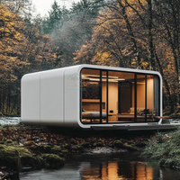Offre Spéciale Luxe 20 pieds 40 pieds Bureau à domicile Chambre d'hôtel Villa modulaire préfabriquée cabine Apple Maison en conteneur