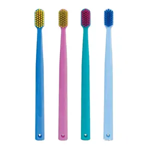 Benutzer definiertes Logo Ultra Soft Zahnbürste manuelle Zahnbürste für Erwachsene