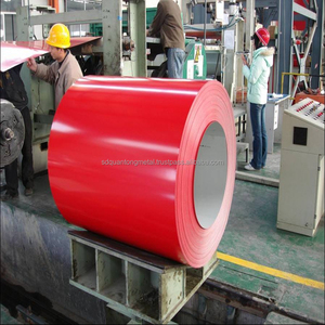 가장 저렴한 색상 코일 폴리 에스테르 페인트 표면 <span class=keywords><strong>PPGI</strong></span> PPGL SPHC 18T RAL3017 RAL9002 페인트 컬러 코일 - Product Image 6