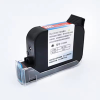 Cartucho de Tinta TIJ de Alta Resolución de 600 dpi, 12.7 mm, Secado Rápido, Tinta Negra para Codificador Portátil, Impresión de Logotipos y Códigos QR