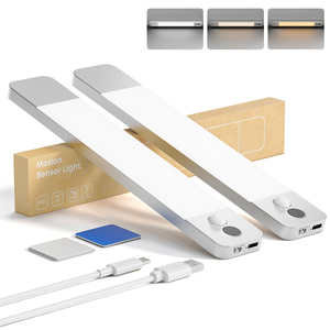 Luz LED Recargable con Sensor de Movimiento para Gabinetes, Luz Nocturna Interior para Cocina, Dormitorio, Escalera, Armario, Lectura, Activación con Movimiento de <span class=keywords><strong>Mano</strong></span> - Product Image 1