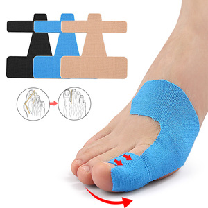 Bande adhésive respirante pour le sport, redresseur d'orteils, bandage pour gros orteil, unisexe, pour la thérapie ciblée du hallux valgus - Product Image 1