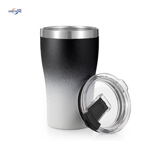 En gros 12oz En Métal Inoxydable Gobelet De Voyage En Plein Air Bière-Couleur Changeante Sous Vide Insated Camping Tasse avec Couvercle - Product Image 4