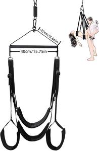 Brinquedos Sexuais para Casais Produto Erótico Balanço Sexual Móveis Sexuais Macios BDSM Fetiche Bondage Jogos Adultos de Amor Cadeiras Balanços de Porta Suspensos - Product Image 3