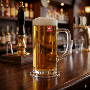 Verres à bière allemands classiques de luxe écologiques de 1L, épaissis, avec design personnalisé pour bars et hommes - Product Image 1