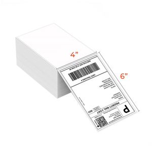<b>Thermal</b> Shipping <b>Label</b> Rolls (4x6) – Custom Blank <b>Thermal</b> <b>Printer</b> <b>Labels</b> - Product Image 2
