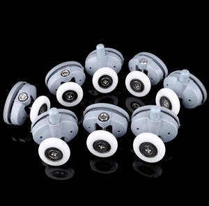 Accesorios para cabina de <span class=keywords><strong>ducha</strong></span> de 23mm, pantalla deslizante, polea para <span class=keywords><strong>puerta</strong></span>, rodillos para <span class=keywords><strong>puerta</strong></span> <span class=keywords><strong>corredera</strong></span> de vidrio, rueda de nailon - Product Image 6