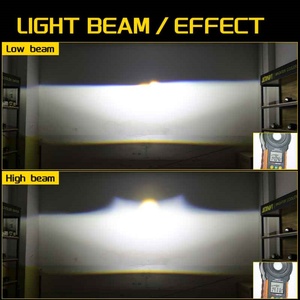 Sanvi D1 3.0 Inch Led Projector Lens Headlight with 56W/pcs 6000K LED Projector Lens Suitable for Toyota BMW - Product Image 5