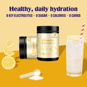 Hidratação Em Pó Fabricante Custom Private Label Orgânico Vegan Limonada Eletrólito Açúcar Energia Livre Nutrição Esportiva - Product Image 4