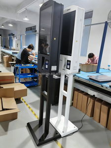 เครื่องเช็คอินอัตโนมัติแบบหน้าจอสัมผัสสองด้าน 27 นิ้ว สำหรับโรงแรม พร้อมระบบ AI  ตู้คีออสก์อัจฉริยะสำหรับจัดส่งพัสดุ  ดีไซน์บางเฉียบสำหรับร้านค้าปลีก  เครื่องจำหน่ายตั๋วแบบไร้คนดูแล - Product Image 3