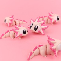 Figurines articulées miniatures Q-version d'animaux imprimées en 3D, best-sellers, fabriquées en Chine, service de cadeaux pour animaux de compagnie imprimés en 3D