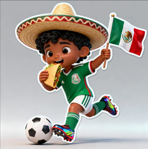 Nhãn dán vinyl tùy chỉnh World Cup bóng đá 2026 của các nhà sản xuất, Mỹ, Canada, Mexico, nhãn dán sự kiện bóng đá <span class=keywords><strong>graffiti</strong></span>, quà tặng - Product Image 5