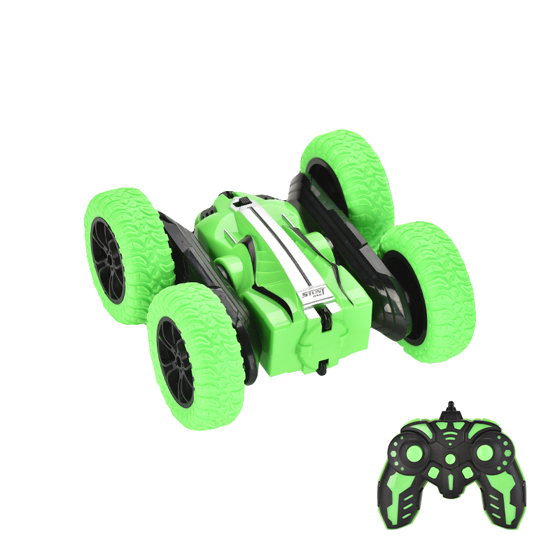 2,4 ГГц автомобиль с четырьмя колесами, Радиоуправляемый автомобиль, трюки, двухсторонний Радиоуправляемый автомобиль с дистанционным управлением