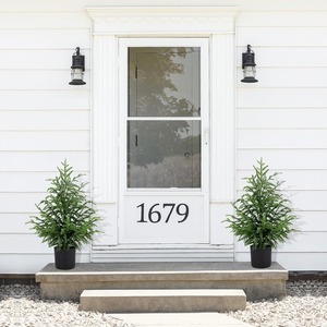 Nhân tạo norfolk thông chậu cây thực tế Faux Christmas Cây xanh cho Tabletop, mantel, lối vào và trang trí kỳ nghỉ - Product Image 4