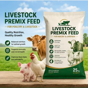 Aliments pour animaux, prémélanges alimentaires |   Alimentation équilibrée pour le bétail, matières premières non OGM, sans promoteurs de croissance artificiels, qualité alimentaire 24 - Product Image 3