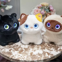 Intelligenter Katzen-Expressionsroboter mit Sprachsteuerung, Langzeitgedächtnis, unterstützt Geschichtenerzählen, Nachrichtenübertragung, Lernspielzeug für Kinder, für Zuhause