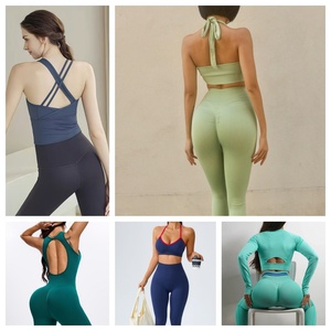 Conjunto <span class=keywords><strong>de</strong></span> Yoga Alo <span class=keywords><strong>de</strong></span> Lujo para <span class=keywords><strong>Mujer</strong></span>, <span class=keywords><strong>Ropa</strong></span> con Logotipo Personalizado Sheining, Diseño <span class=keywords><strong>de</strong></span> Dos Piezas, <span class=keywords><strong>Ropa</strong></span> <span class=keywords><strong>Deportiva</strong></span> Informal, Top <span class=keywords><strong>de</strong></span> Yoga, Pantalones Cortos <span class=keywords><strong>de</strong></span> Spandex - Product Image 2