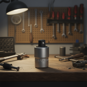 Adaptador de llave de vaso de 10 mm, herramienta de extensión de punta hexagonal de 246 1/4 pulgadas - Product Image 3