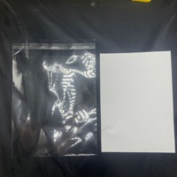 Pochettes plates en plastique PE auto-adhésives OPP pour l'emballage de vêtements de masque de bijoux alimentaires autocollants transparents