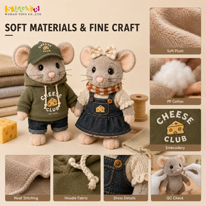 Ratones <span class=keywords><strong>de</strong></span> Peluche al por Mayor, Juguetes <span class=keywords><strong>de</strong></span> Peluche Personalizados para Regalos Navideños, Recuerdos <span class=keywords><strong>de</strong></span> Fiesta, Colecciones <span class=keywords><strong>de</strong></span> Temporada y Promociones - Product Image 3