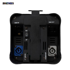 Беспроводной аккумуляторный прожектор SHEHDS 6*18 Вт RGBWAUV 6-в-1 с перезаряжаемой батареей, кейсом для транспортировки, управлением через приложение и Wi-Fi, направленный вверх свет - Product Image 3