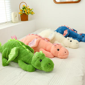 Nuevo <span class=keywords><strong>Dino</strong></span> 50cm Matcha lindo dragón bebé muñeco de peluche dormitorio almohada gato y perro jugar con juguetes de peluche mascota regalo de vacaciones - Product Image 3