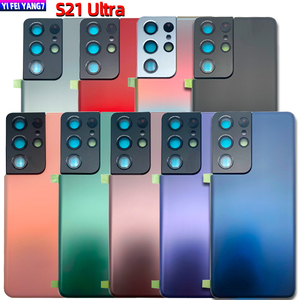 Couvercle de batterie de remplacement pour Samsung S21 Ultra S6 S7 S8 S9 S10 S20 S22 S22 + s22U <span class=keywords><strong>nore</strong></span> 20 Back Housing Rear Glass Cover - Product Image 1