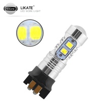 Lkt Car 4014 30smd ampoules Led Canbus sans erreur Pw24w Led projecteur feux de jour clignotant ampoule pour voiture lumière du jour