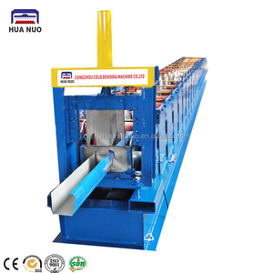 Hochwertige, stark nachgefragte Fallrohr- und tragbare Regenrinnen-Rollformmaschine zum besten Preis - Product Image 1